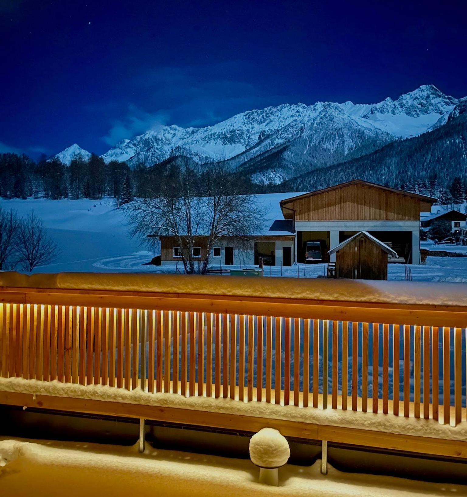 Haus Sabine Apartment Leutasch Bagian luar foto