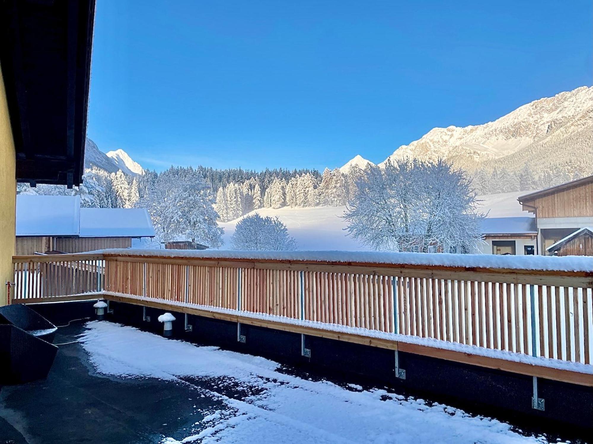 Haus Sabine Apartment Leutasch Bagian luar foto